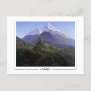 Caspar David Friedrich #140 - Fine Art Postcard Postkarte