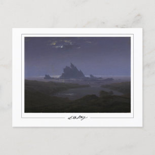 Caspar David Friedrich #165 - Fine Art Postcard Postkarte