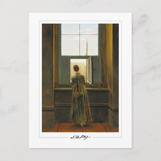 Caspar David Friedrich #1 - Fine Art Postcard Postkarte (Vorderseite)