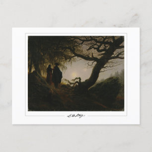Caspar David Friedrich #200 - Fine Art Postcard Postkarte