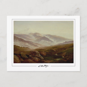 Caspar David Friedrich #22 - Fine Art Postcard Postkarte