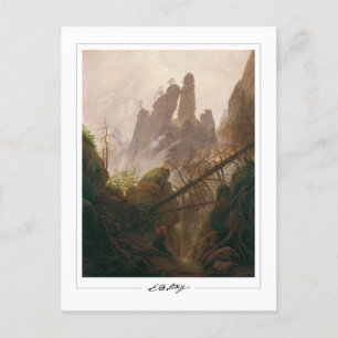 Caspar David Friedrich #2 - Fine Art Postcard Postkarte