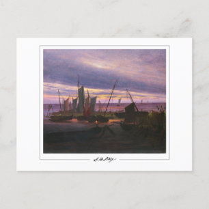 Caspar David Friedrich #55 - Fine Art Postcard Postkarte