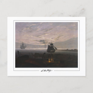 Caspar David Friedrich #59 - Fine Art Postcard Postkarte