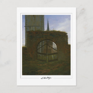 Caspar David Friedrich #62 - Fine Art Postcard Postkarte