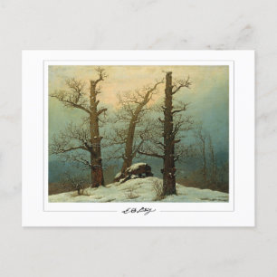 Caspar David Friedrich #6 - Fine Art Postcard Postkarte