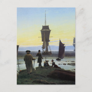 Caspar David Friedrich Bühnen des Lebens Postkarte