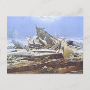 Caspar David Friedrich - Das Eismeer Postkarte