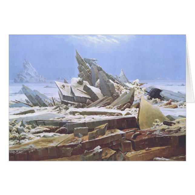 Caspar David Friedrich - Das Polarmeer (Vorderseite (Horizontal))