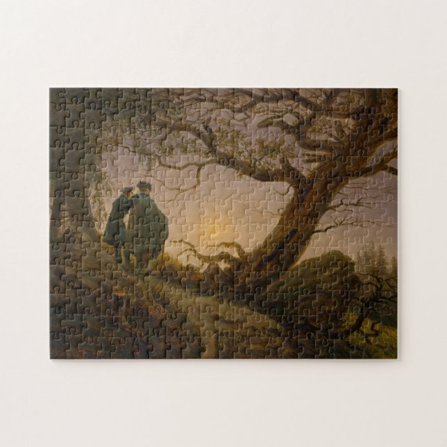 'Caspar David Friedrich' Painting Puzzle (Horizontal)