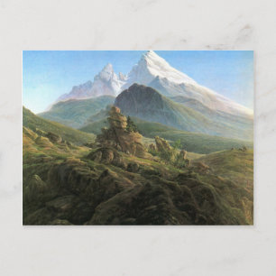 Caspar David Friedrich - The Watzmann Postkarte