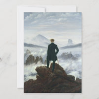 Caspar David Friedrich - Wanderer über dem Meer