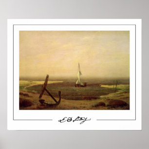Caspar David Friedrich Zedign Art Poster #150