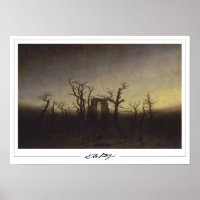 Caspar David Friedrich Zedign Art Poster #18