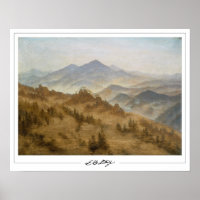 Caspar David Friedrich Zedign Art Poster #25