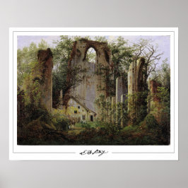 Caspar David Friedrich Zedign Art Poster #93