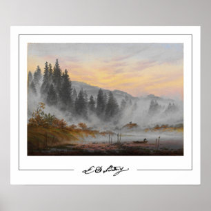 Caspar David Friedrich Zedign Kunstposter #16 Poster