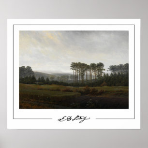 Caspar David Friedrich Zedign Kunstposter #20 Poster