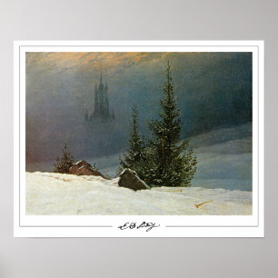 Caspar David Friedrich Zedign Kunstposter #23 Poster