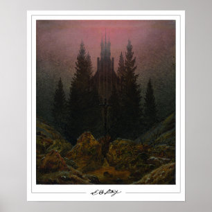 Caspar David Friedrich Zedign Kunstposter #3 Poster