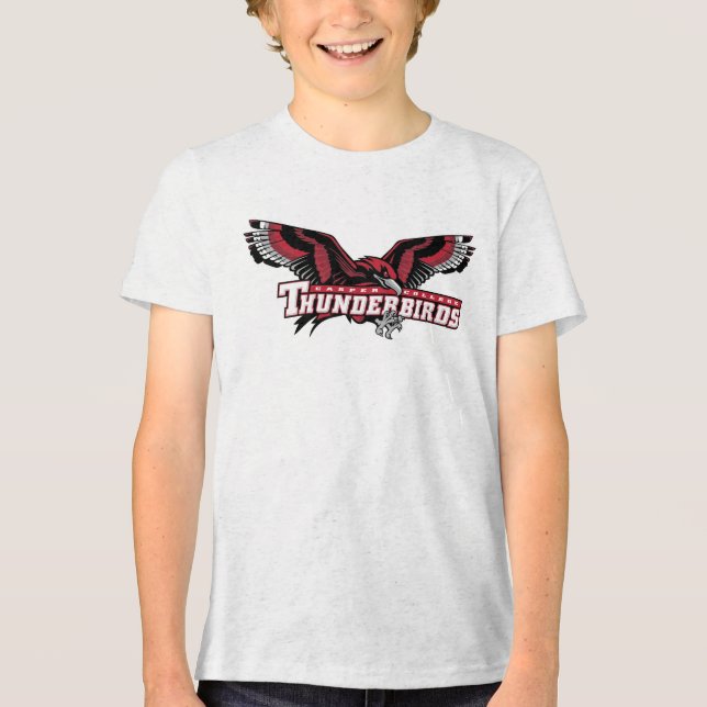 Casper College Thunderbirds Tri-Blend Shirt (Vorderseite)