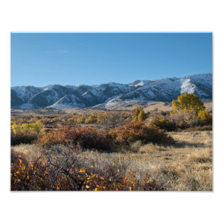 Casper Mountain Seasons - Fall Foliage - Casper WY Fotodruck