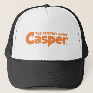 Casper Orange Logo 1 Truckerkappe