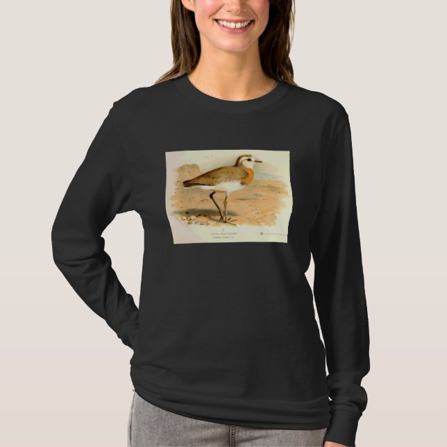 Caspian Plover von Archibald Thorburn T-Shirt (Vorderseite)