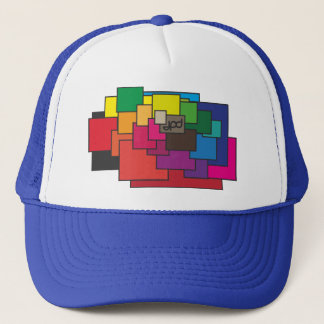 Casquette BIgSquare Colored Truckerkappe