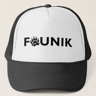 Casquette Faunik Noir und Blanche Truckerkappe