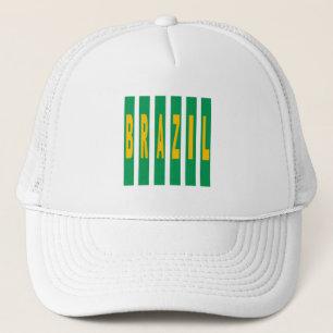 Casquette Trucker blanche DESIGN BRAZIL Truckerkappe