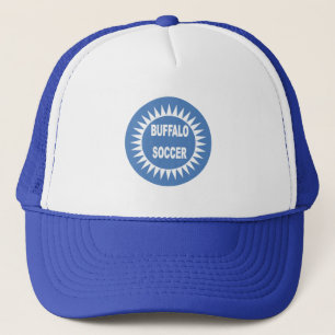 Casquette Trucker bleu blanc BUFFALO SOCCER Truckerkappe
