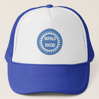 Casquette Trucker bleu blanc BUFFALO SOCCER Truckerkappe