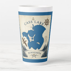 Cass Lake, Minnesota Ferienhaus & Geschenke Milchtasse