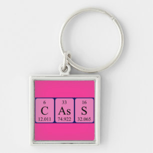 Cass Peried Table name keyring Schlüsselanhänger