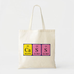 Cass Periodic Table name tobag Tragetasche