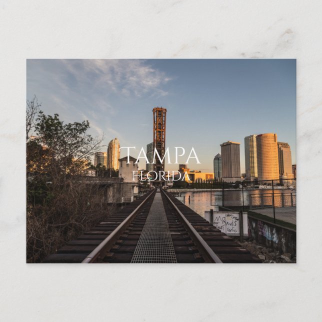 Cass Street Drawbridge Postkarte (Vorderseite)