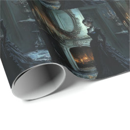 Cassandra Thinking Geschenkpapier