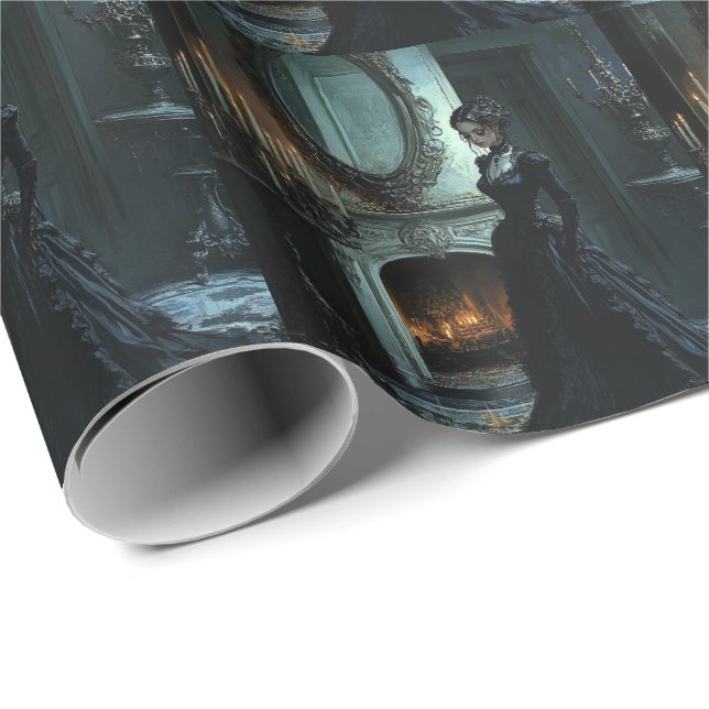 Cassandra Thinking Geschenkpapier (Rolleneckpunkt)