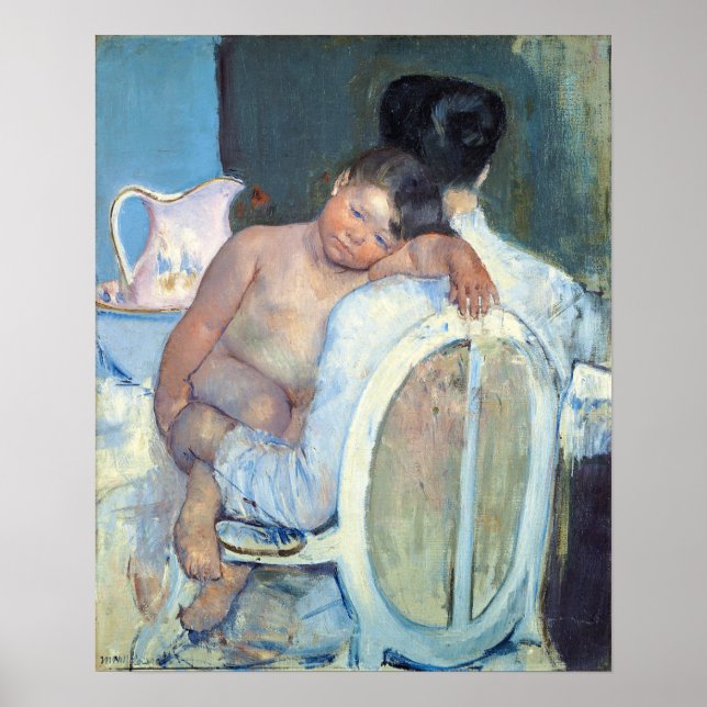 Cassatt - Frauen, die mit Kindern in ihren Armen s Poster (Vorne)