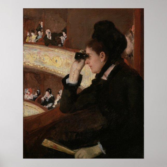 Cassatt - in Loge Poster (Vorne)