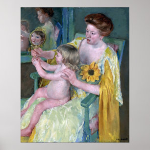 Cassatt - Mutter und Kind 2 Poster