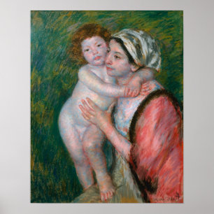Cassatt - Mutter und Kind Poster