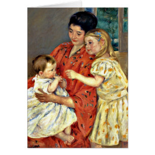 Cassatt - Mutter und Sara Admiring the Baby-1901.j