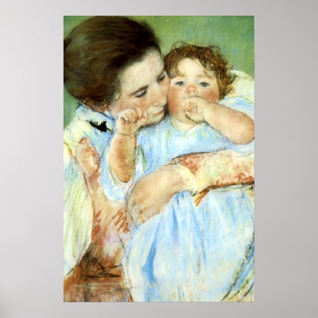 Cassatts "Mutter und Kind" Poster (Vorne)