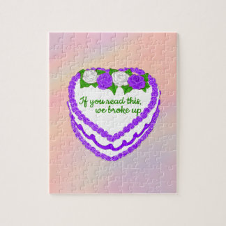 Casse-tête Gateau haineux - Ruptur Dankeschön Kart Puzzle