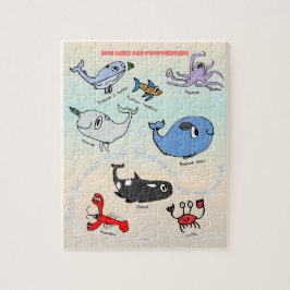 Casse-tête “Nos amis des profondeurs”  Puzzle