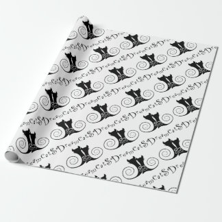 Casseminia - dreamcats mit Text Geschenkpapier
