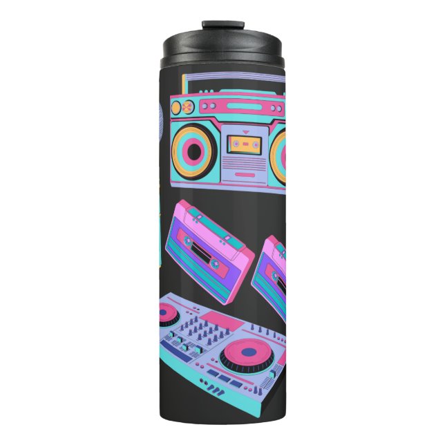 CASSETTE , AUDIOSTISCHE VORLAGE THERMOSBECHER (Vorderseite)