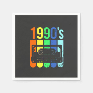 Cassette aus den 1990ern serviette
